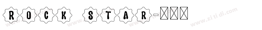 Rock Star字体转换 Rock Star字体转换